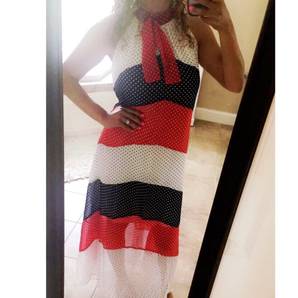 4th of july maxi dress